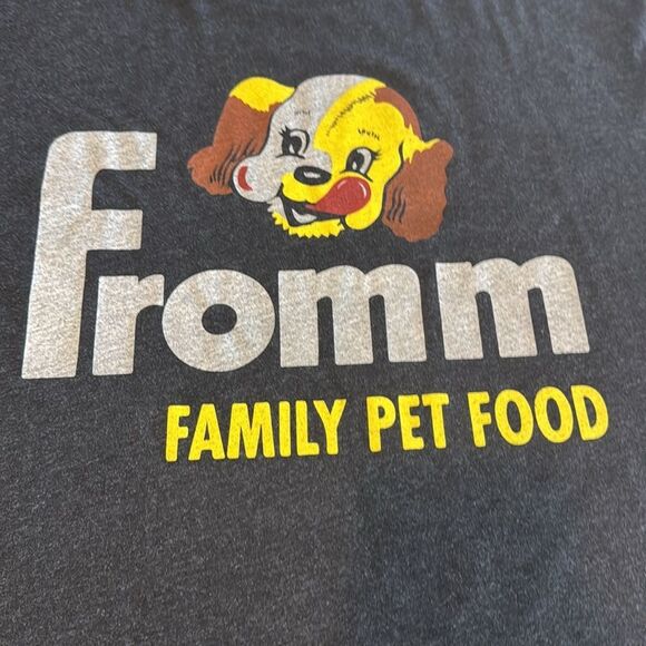 Next Level Women’s Fromm Pet Food Graphic Tee Shirt Sz XL - Picture 3 of 10